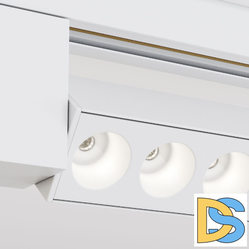 Трековый однофазный светильник Maytoni Points Rot TR010-1-10W4K-M-W