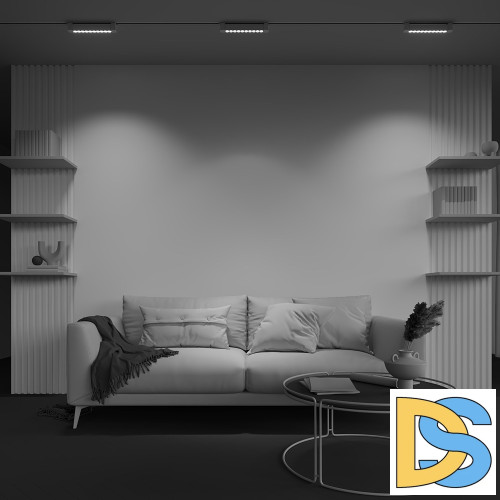 Трековый однофазный светильник Maytoni Points Rot TR010-1-10W4K-M-W