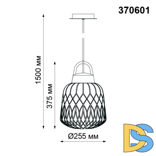 Уличный подвесной светильник Novotech Conte 370601