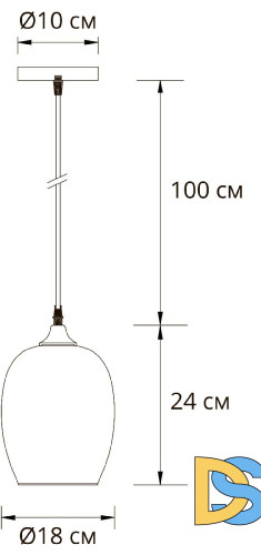 Подвесной светильник Arte Lamp Propus A4344SP-1PB