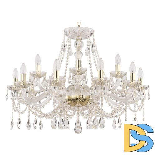 Подвесная люстра Bohemia Ivele Crystal 107/10+5/300 G