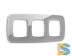 Рамка трехместная Ambrella Volt Radian OF320503