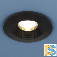 Встраиваемый светодиодный светильник Elektrostandard 9903 LED 3W COB BK черный 4690389107634