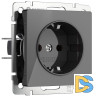 Розетка с заземлением Werkel 4690389197505 W1171044 a064090