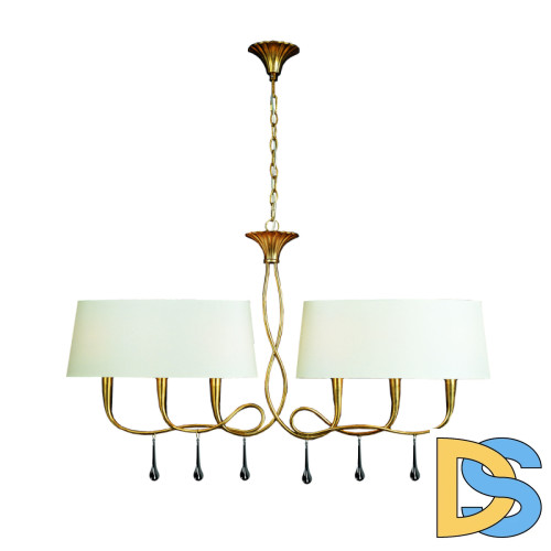 Подвесной светильник Mantra Paola Painted Gold 3541