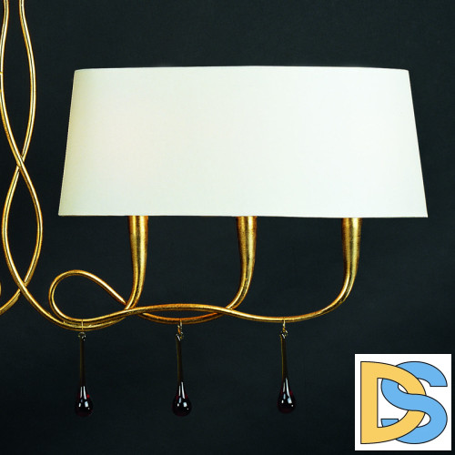 Подвесной светильник Mantra Paola Painted Gold 3541