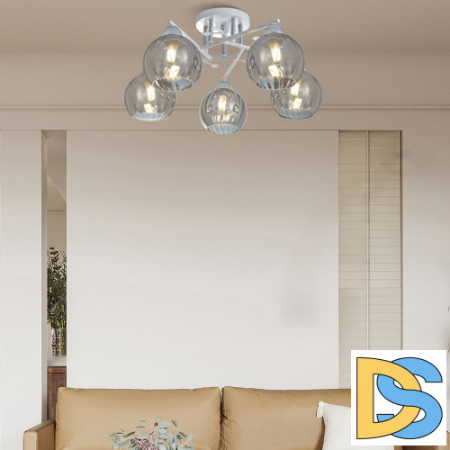 Потолочная люстра Arte Milano Amalfi 326508/5 WH+CR