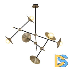 Люстра на штанге Delight Collection 9256P/6 gold