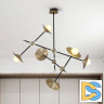 Люстра на штанге Delight Collection 9256P/6 gold