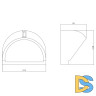 Уличный светильник Arte Lamp Urban A2801AL-1GY