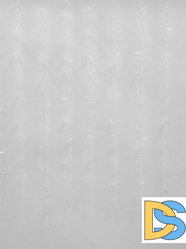 Светодиодная гирлянда Uniel (07943) занавес разноцветный ULD-C2030-240/DTA Multi IP20