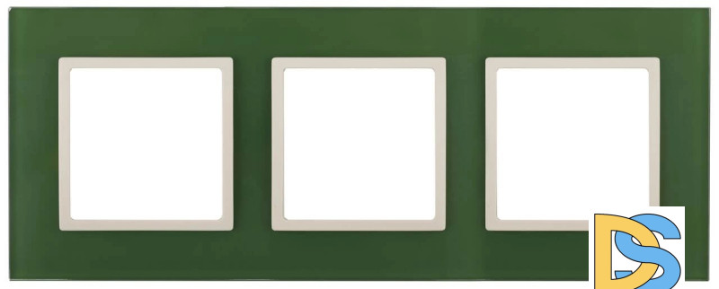 Рамка 3-постовая ЭРА Elegance 14-5103-27 Б0034517