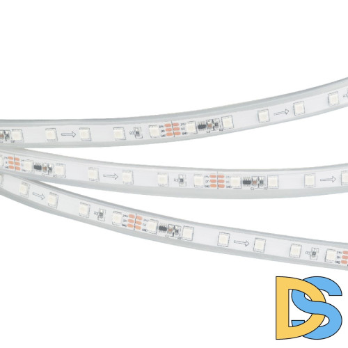 Светодиодная лента герметичная Arlight SPI-P-F72-11mm 24V RGB-PX6 14.4 W/m, IP66, 3535, 5m 030484(2)