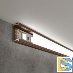 Накладной алюминиевый профиль для светодиодной ленты Elektrostandard LL-2-ALP006 4690389170423