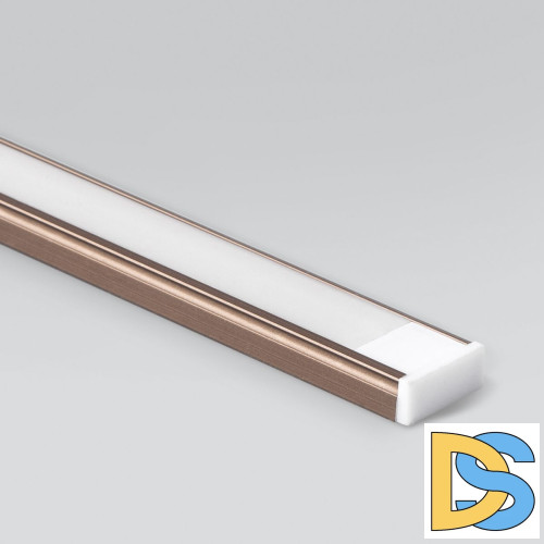 Накладной алюминиевый профиль для светодиодной ленты Elektrostandard LL-2-ALP006 4690389170423
