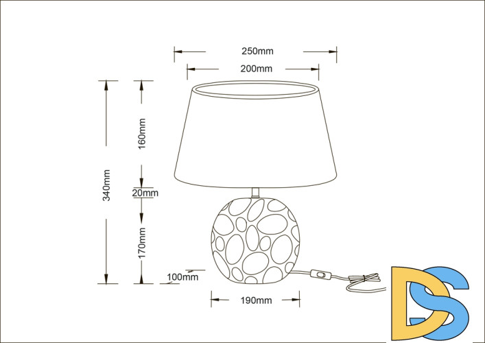 Настольная лампа Arte Lamp Poppy A4063LT-1CC