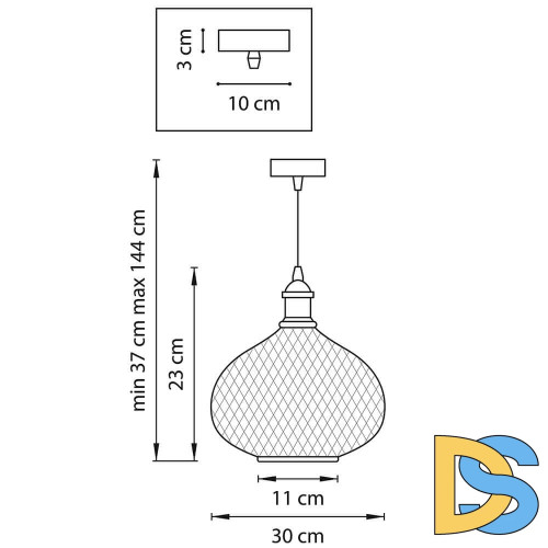 Подвесной светильник Lightstar Genni 798031