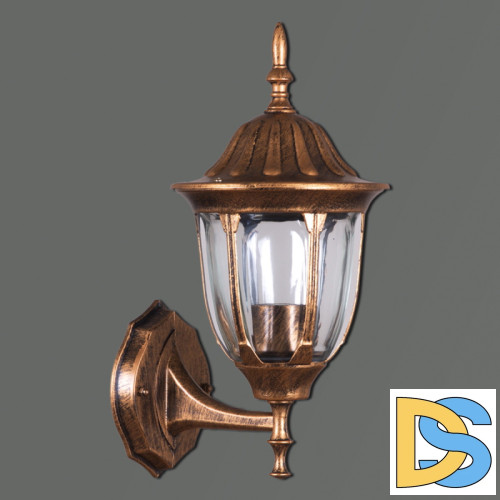 Уличный настенный светильник Reluce 00867-0.2-001W BKG