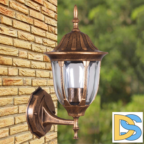 Уличный настенный светильник Reluce 00867-0.2-001W BKG