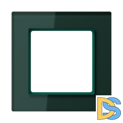 Рамка одноместная Jung AC581GLSG