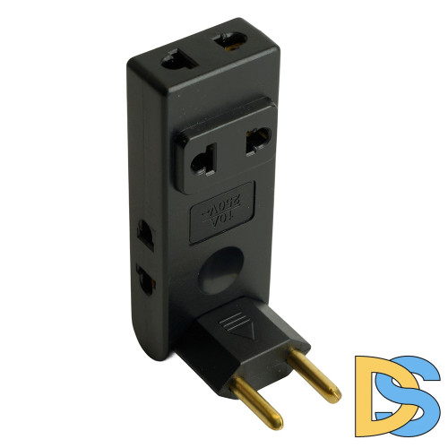 Разветвитель сетевой 4-местный б/з Stekker ADP10-24-22 50070