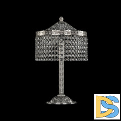 Настольная лампа Bohemia Ivele Crystal 19201L6/25IV Ni R