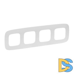 Рамка 4-постовая Legrand Valena Allure Белая 754304