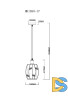 Подвесной светильник MyFar Huston MR1690-1P