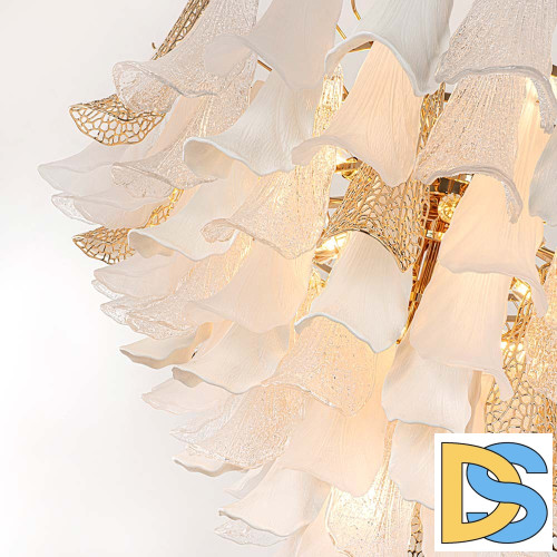 Подвесная люстра Modelux ML.6777.28P GD