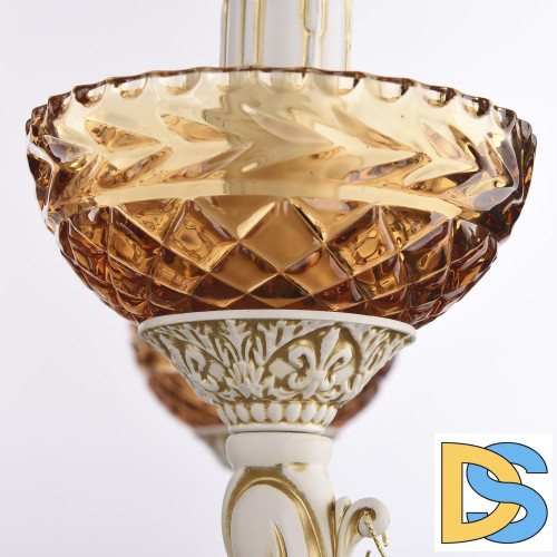 Подвесная люстра Bohemia Ivele Crystal AL78101P/8/250 A WMG P Amber/M-1F