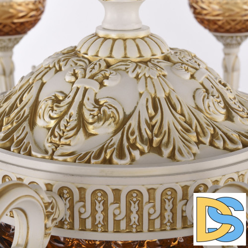 Подвесная люстра Bohemia Ivele Crystal AL78101P/8/250 A WMG P Amber/M-1F