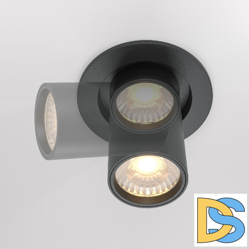 Встраиваемый светильник Maytoni Hidden DL045-01-10W3K-B