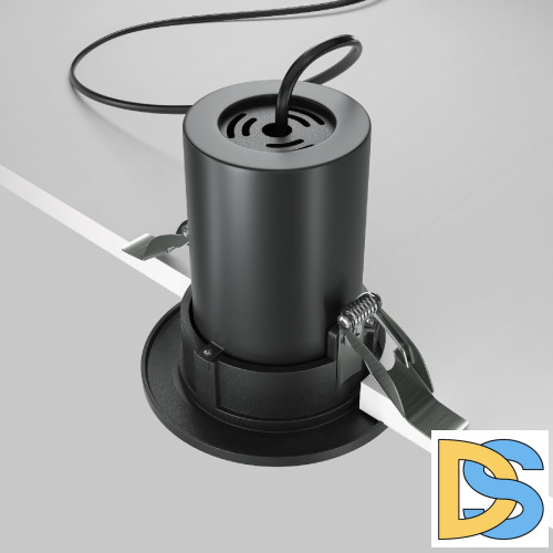 Встраиваемый светильник Maytoni Hidden DL045-01-10W3K-B