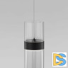 Подвесной светильник Eurosvet Lumen 50244/1 LED черный/прозрачный a061288