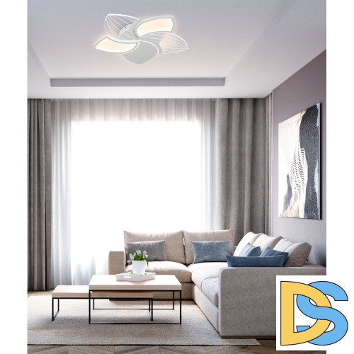 Потолочная люстра LED4U L1044-550 WH