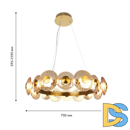 Подвесная люстра Favourite Claros 4641-16P