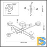 Потолочная люстра Odeon Light Denzel 4321/63CL
