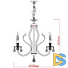Подвесная люстра Rivoli Melanie 1020-206 Б0047907