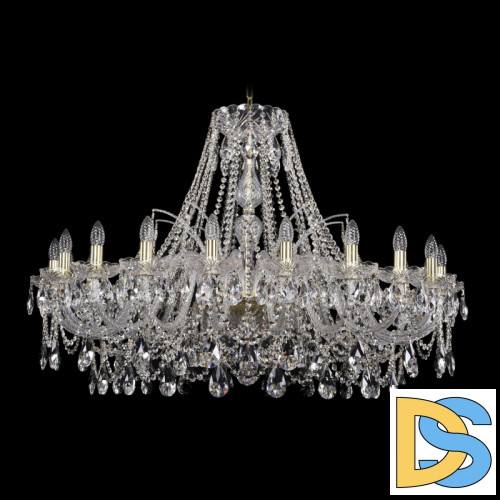 Подвесная люстра Bohemia Ivele Crystal 1411/20/400 G