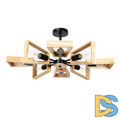 Люстра на штанге Arte Lamp Brussels A8030PL-8BK