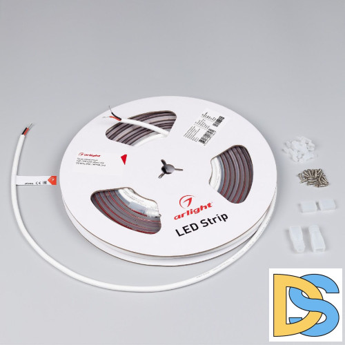 Светодиодная лента герметичная Arlight CSP-PFS-X320-10mm 24V White6000 (10 W/m, IP68, TWP100, 5m) 045050