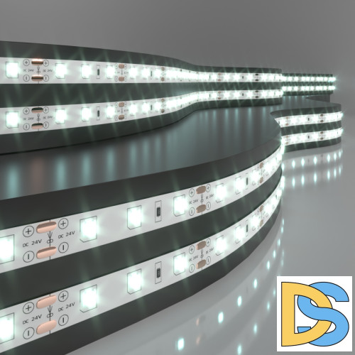 Светодиодная лента Elektrostandard 24V 4,8W 60Led 2835 IP20 холодный белый, 5м 4690389167812