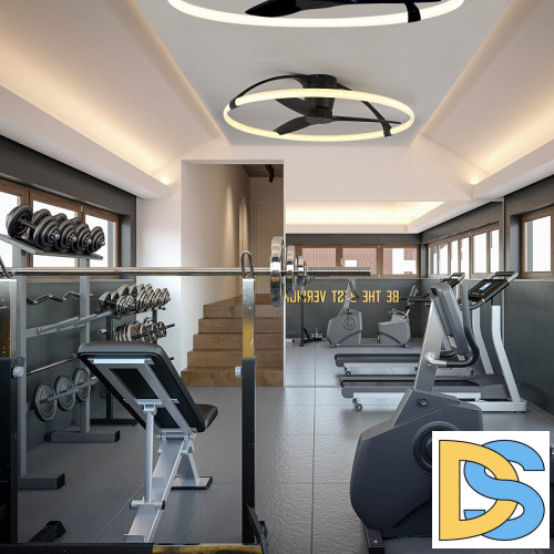 Потолочная люстра-вентилятор Mantra Nepal 7531