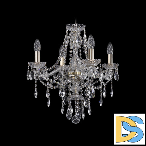 Подвесная люстра Bohemia Ivele Crystal 1415/4/165 Pa