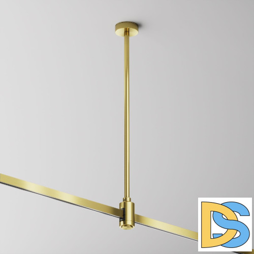 Крепление потолочное с вводом питания Maytoni Flarity TRA158C-BL1-BS