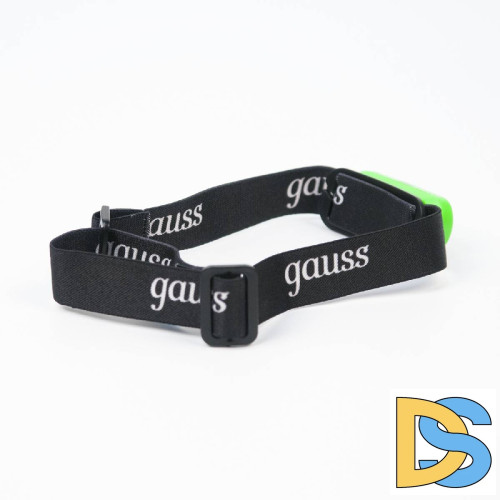 Налобный светодиодный фонарь Gauss аккумуляторный 30х60 150 лм GF408