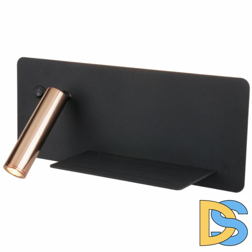 Светодиодный спот Elektrostandard Fant R LED чёрный/золото MRL LED 1113 4690389168390