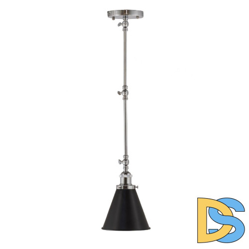 Подвесной светильник Lumina Deco Rubi LDP B007 CHR+BK