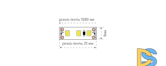 Светодиодная лента SWG SWG2120-12-12-W-M 009238