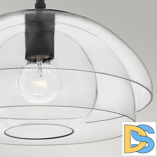 Подвесной светильник Hinkley Lotus QN-LOTUS-P-BLK